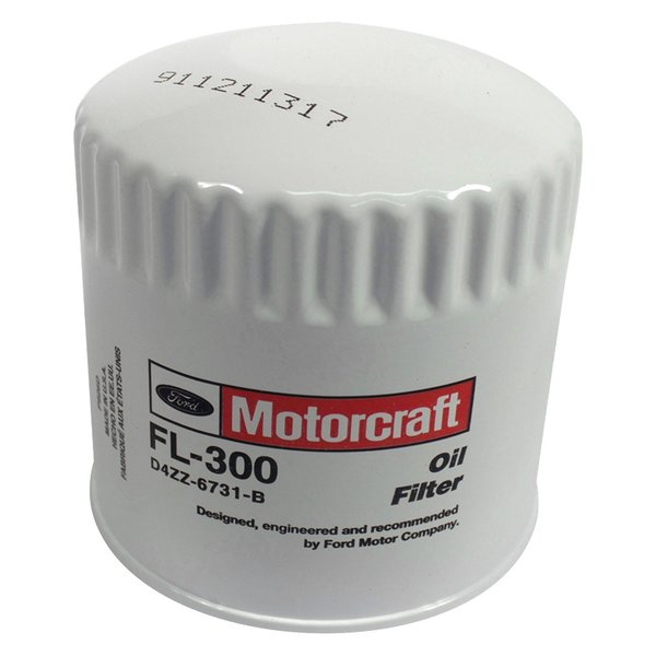 Motorcraft Various Ford/Lincoln And Mercury Oil Filter, Fl300 FL300